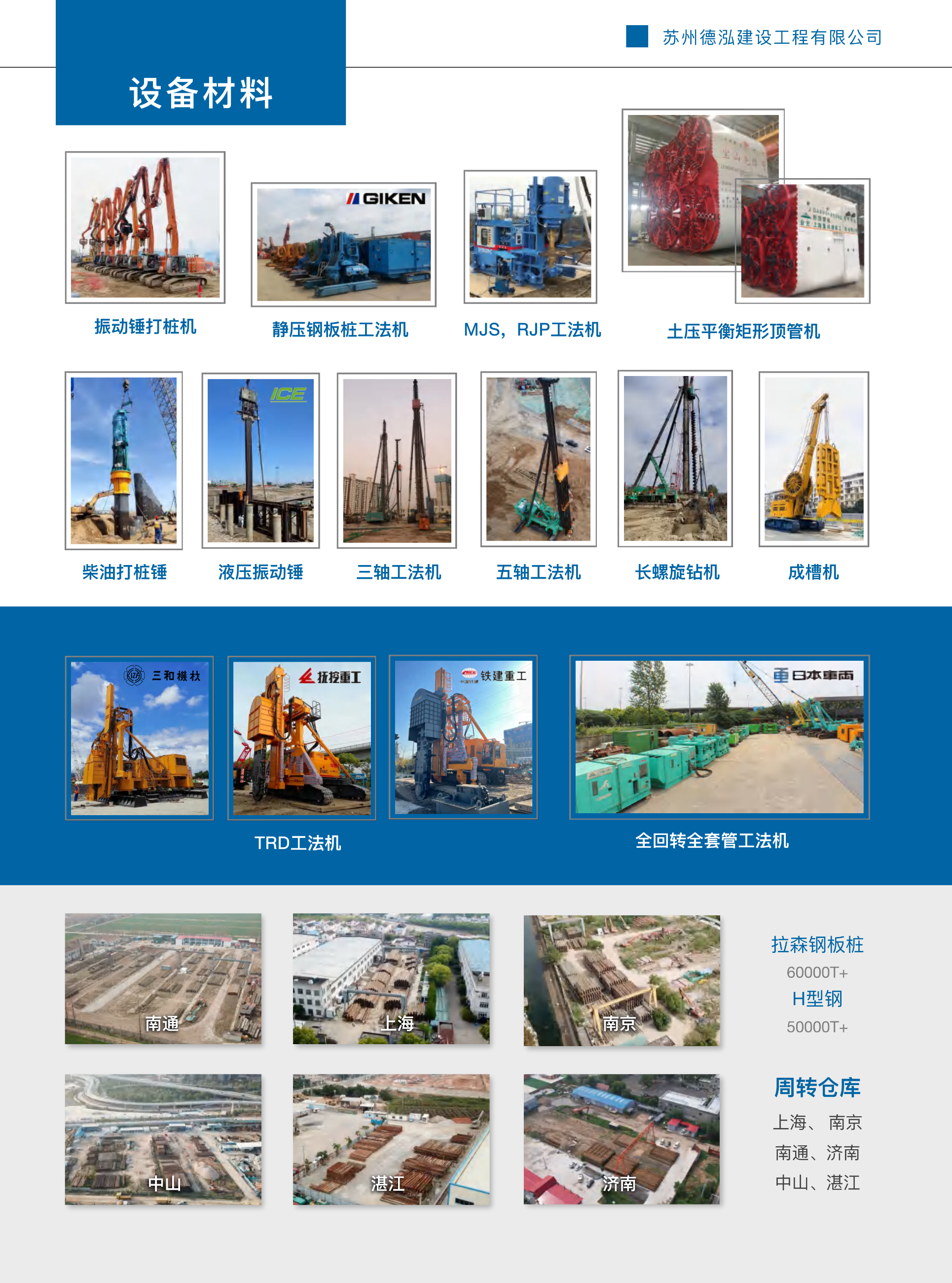 德泓建設(shè) TRD工法，橋隧工程、深基坑圍護、土壤治理、水利防滲